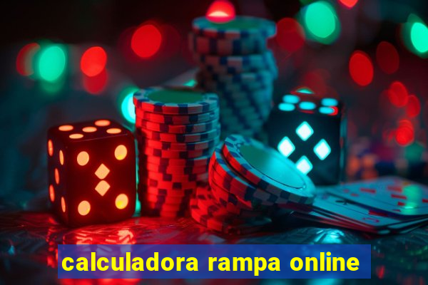 calculadora rampa online